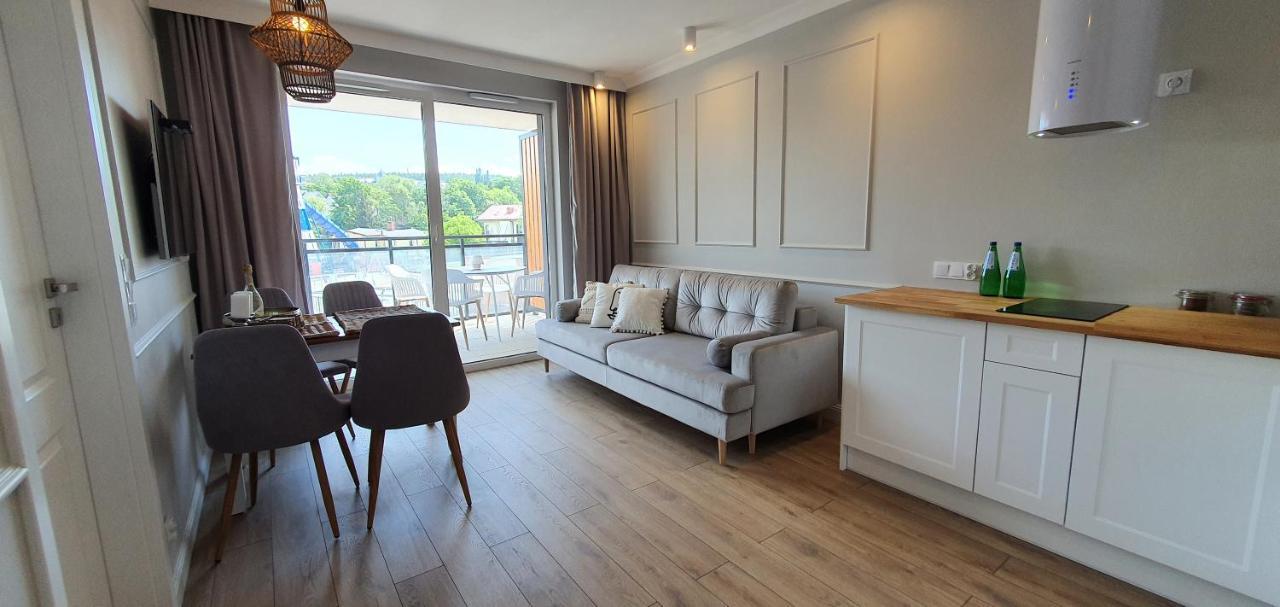 מידזיזדרויה Holiday Home Bel Mare 205E Z Balkonem I Tarasem מראה חיצוני תמונה